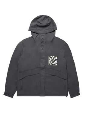 By Parra Distorted Logo Jacket - Stone Grey